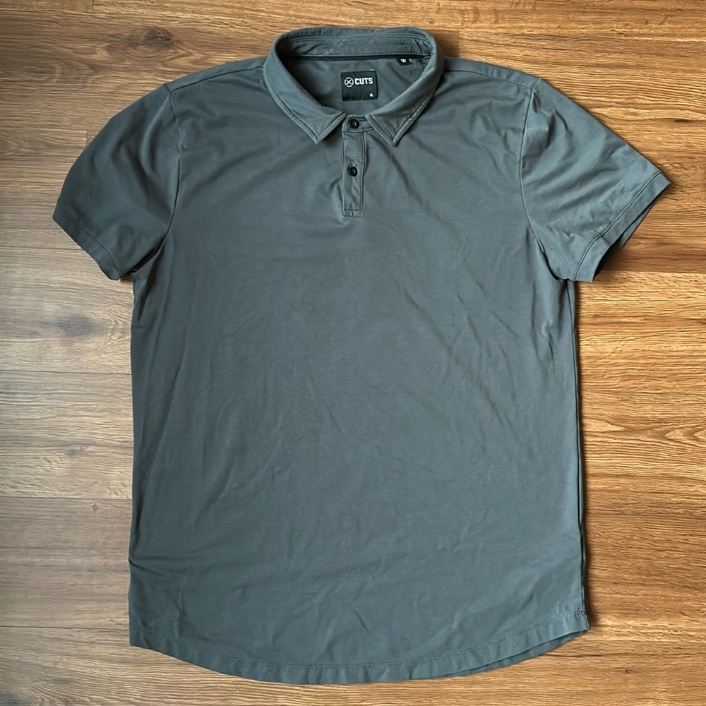 Cuts Clothing AO Polo Cast Iron - XL